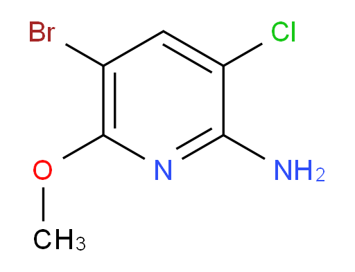 5-bromo-3-chloro-6-methoxypyridin-2-amine
