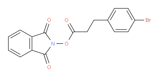 1,3-dioxo-2,3-dihydro-1H-isoindol-2-yl 3-(4-bromophenyl)propanoate