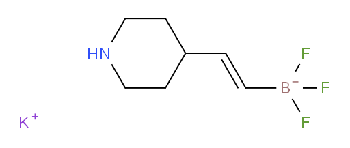 potassium trifluoro[(1E)-2-(piperidin-4-yl)ethenyl]boranuide