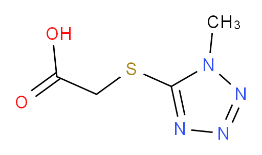 2-[(1-methyl-1H-1,2,3,4-tetrazol-5-yl)sulfanyl]acetic acid