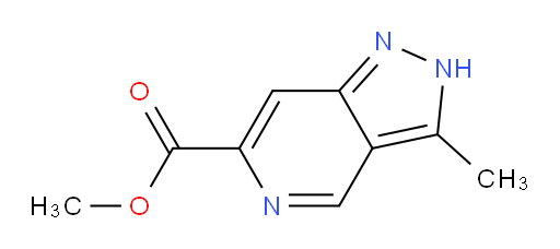 methyl 3-methyl-2H-pyrazolo[4,3-c]pyridine-6-carboxylate