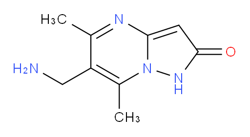 6-(aminomethyl)-5,7-dimethyl-1H,2H-pyrazolo[1,5-a]pyrimidin-2-one