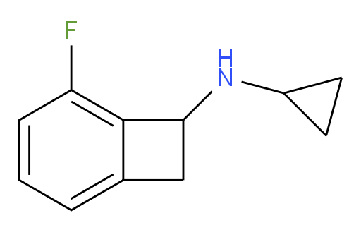 N-cyclopropyl-5-fluorobicyclo[4.2.0]octa-1(6),2,4-trien-7-amine