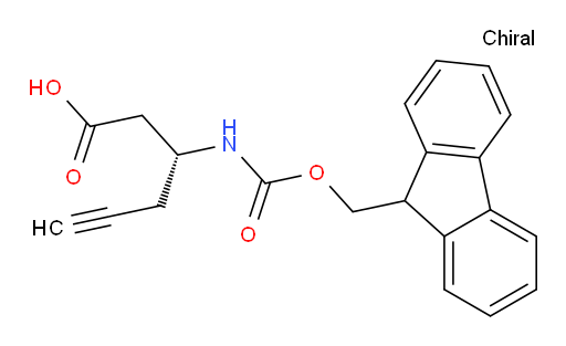 (3R)-3-({[(9H-fluoren-9-yl)methoxy]carbonyl}amino)hex-5-ynoic acid