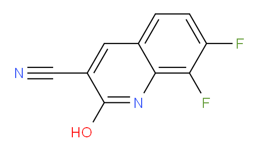 7,8-difluoro-2-hydroxyquinoline-3-carbonitrile