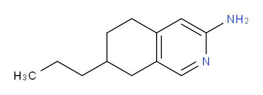 7-propyl-5,6,7,8-tetrahydroisoquinolin-3-amine