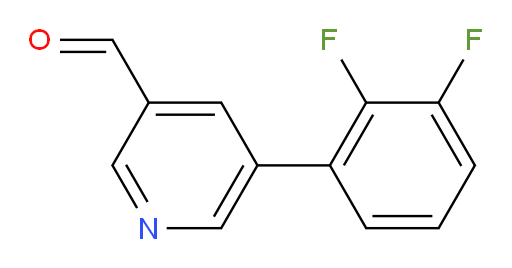 5-(2,3-difluorophenyl)pyridine-3-carbaldehyde