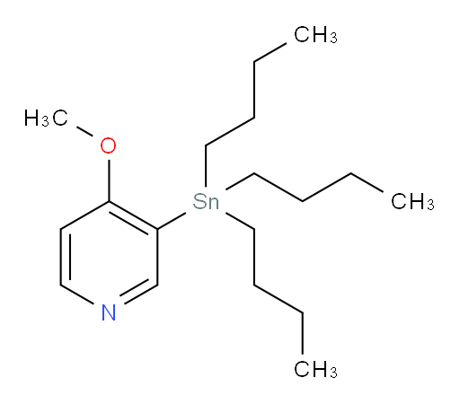 4-methoxy-3-(tributylstannyl)pyridine