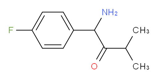 1-amino-1-(4-fluorophenyl)-3-methylbutan-2-one
