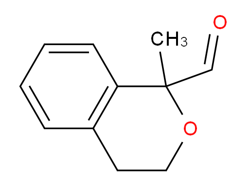 1-methyl-3,4-dihydro-1H-2-benzopyran-1-carbaldehyde