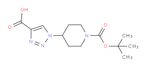 1-{1-[(tert-butoxy)carbonyl]piperidin-4-yl}-1H-1,2,3-triazole-4-carboxylic acid