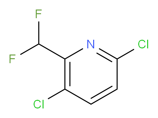 3,6-dichloro-2-(difluoromethyl)pyridine