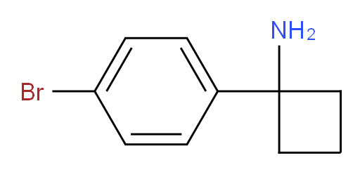 1-(4-bromophenyl)cyclobutan-1-amine