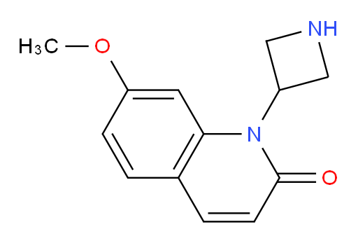 1-(azetidin-3-yl)-7-methoxy-1,2-dihydroquinolin-2-one