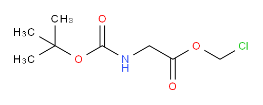 chloromethyl 2-{[(tert-butoxy)carbonyl]amino}acetate