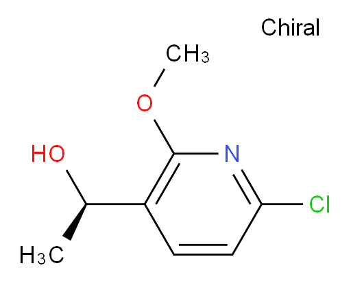 (1R)-1-(6-chloro-2-methoxypyridin-3-yl)ethan-1-ol