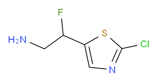2-(2-chloro-1,3-thiazol-5-yl)-2-fluoroethan-1-amine