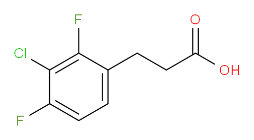 3-(3-chloro-2,4-difluorophenyl)propanoic acid