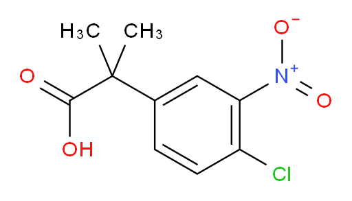 2-(4-chloro-3-nitrophenyl)-2-methylpropanoic acid