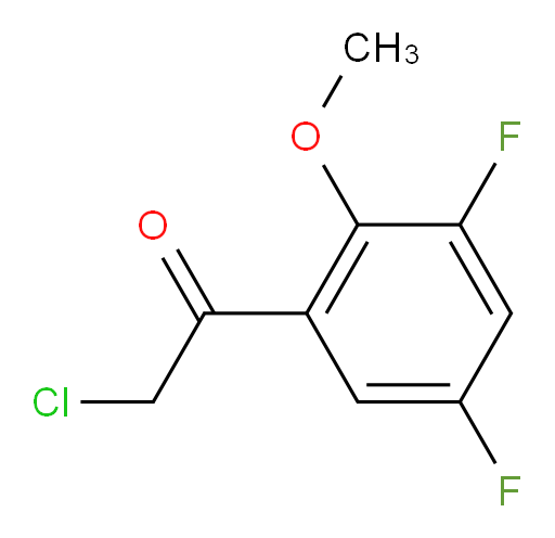 2-chloro-1-(3,5-difluoro-2-methoxyphenyl)ethan-1-one