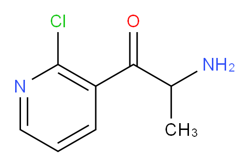 2-amino-1-(2-chloropyridin-3-yl)propan-1-one