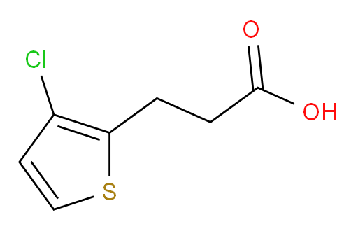3-(3-chlorothiophen-2-yl)propanoic acid
