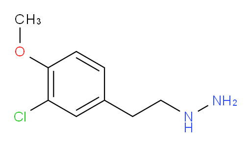 [2-(3-chloro-4-methoxyphenyl)ethyl]hydrazine