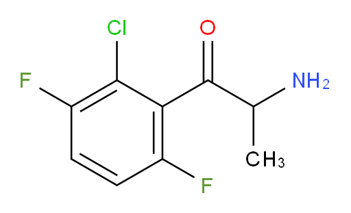 2-amino-1-(2-chloro-3,6-difluorophenyl)propan-1-one