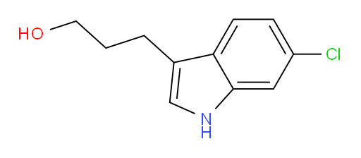3-(6-chloro-1H-indol-3-yl)propan-1-ol