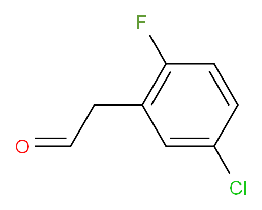2-(5-chloro-2-fluorophenyl)acetaldehyde