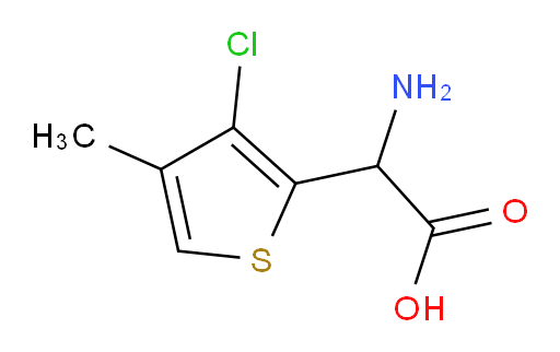 2-amino-2-(3-chloro-4-methylthiophen-2-yl)acetic acid