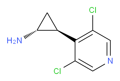 rac-(1R,2S)-2-(3,5-dichloropyridin-4-yl)cyclopropan-1-amine