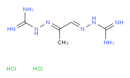 N-{[1-(carbamimidamidoimino)propan-2-ylidene]amino}guanidine dihydrochloride