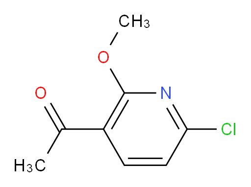 1-(6-chloro-2-methoxypyridin-3-yl)ethan-1-one