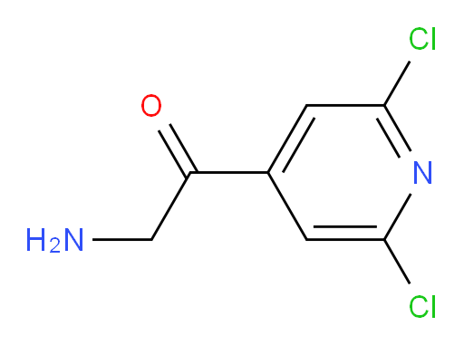 2-amino-1-(2,6-dichloropyridin-4-yl)ethan-1-one