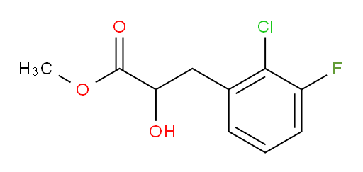 methyl 3-(2-chloro-3-fluorophenyl)-2-hydroxypropanoate