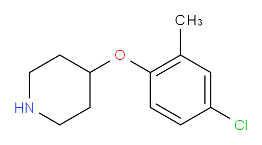 4-(4-chloro-2-methylphenoxy)piperidine