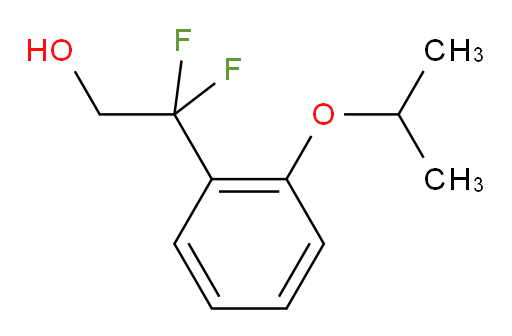 2,2-difluoro-2-[2-(propan-2-yloxy)phenyl]ethan-1-ol