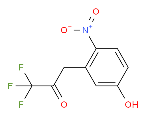 1,1,1-trifluoro-3-(5-hydroxy-2-nitrophenyl)propan-2-one