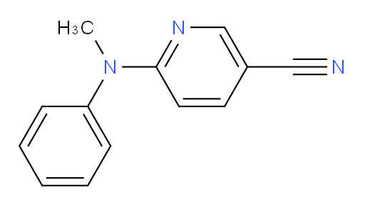6-[methyl(phenyl)amino]pyridine-3-carbonitrile