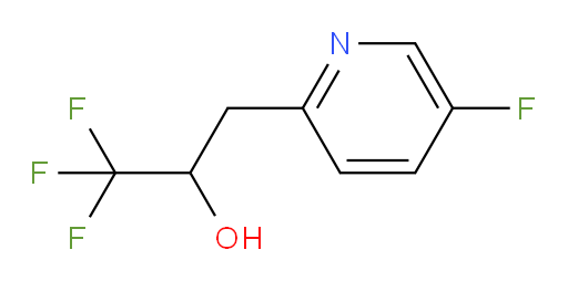 1,1,1-trifluoro-3-(5-fluoropyridin-2-yl)propan-2-ol