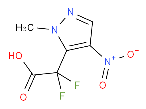 2,2-difluoro-2-(1-methyl-4-nitro-1H-pyrazol-5-yl)acetic acid