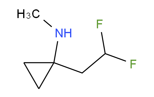 1-(2,2-difluoroethyl)-N-methylcyclopropan-1-amine