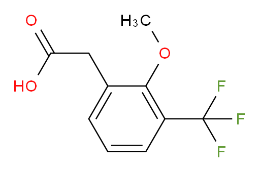 2-[2-methoxy-3-(trifluoromethyl)phenyl]acetic acid