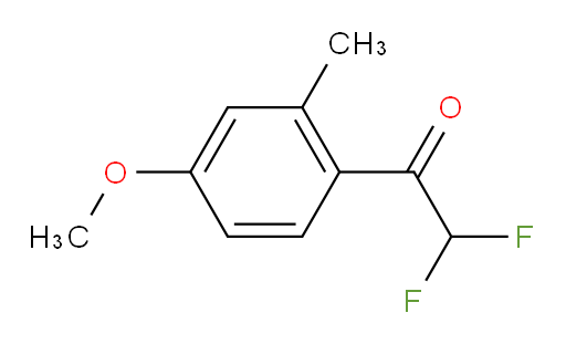 2,2-difluoro-1-(4-methoxy-2-methylphenyl)ethan-1-one