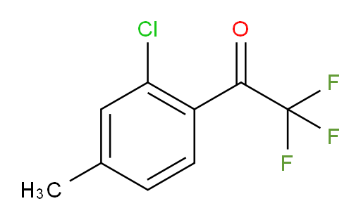1-(2-chloro-4-methylphenyl)-2,2,2-trifluoroethan-1-one