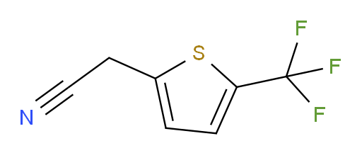2-[5-(trifluoromethyl)thiophen-2-yl]acetonitrile