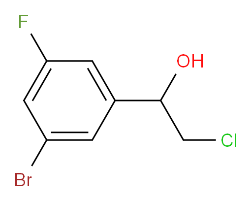 1-(3-bromo-5-fluorophenyl)-2-chloroethan-1-ol