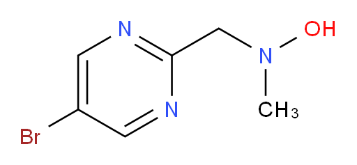 N-[(5-bromopyrimidin-2-yl)methyl]-N-methylhydroxylamine