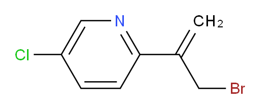2-(3-bromoprop-1-en-2-yl)-5-chloropyridine